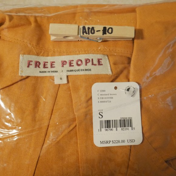 Free People Susanna Cutwork Longline Duster Jacket Sizes XS Festival Statement - Picture 6 of 14